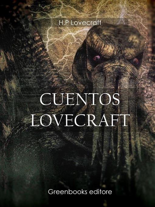 Cover image for Cuentos Lovecraft